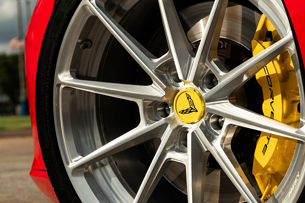 Фото дисков Anrky AN28 Глянцевый лак на Chevrolet Corvette C8