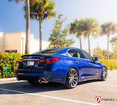 Фото дисков Vossen VFS-10 на Infiniti Q50