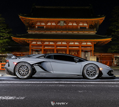 Фото дисков Anrky RS1 на Lamborghini Aventador