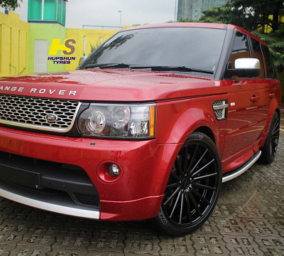 Фото дисков Vossen VFS-2 на Land Rover Range Rover Sport I
