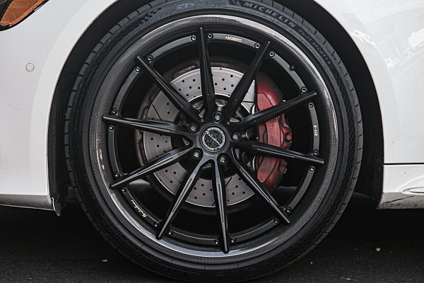 Фото дисков Brixton Forged R11-R Черный сатин на Mercedes-Benz AMG GT I