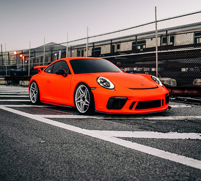 Фото дисков Anrky S1-X3 на Porsche 911 VII