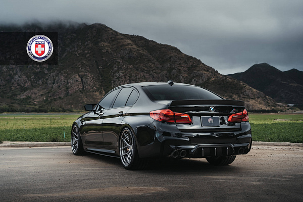 Фото дисков HRE S101SC Сатиновый темный лак на BMW 5/M5 (G30/F90)