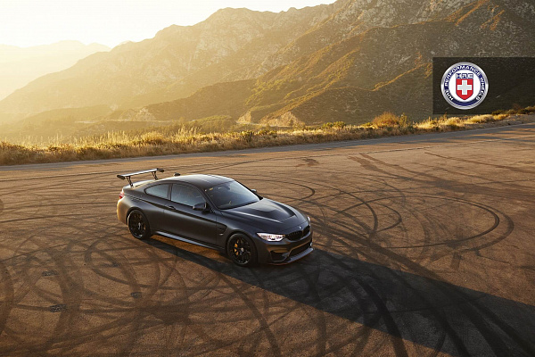 Фото дисков HRE R101 Lightweight Черный глянец на BMW 4/M4 (F32/F82)