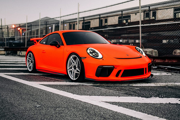 Фото дисков Anrky S1-X3 Сатиновый лак на Porsche 911 VII