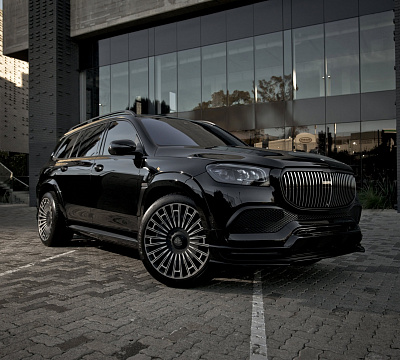 Фото дисков Brixton Forged LX07 на Mercedes-Benz GLS (X167)