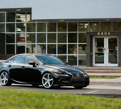 Фото дисков Vossen CV3 на Lexus IS II