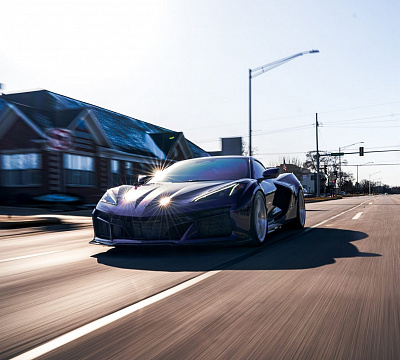 Фото дисков Anrky RS5.2 на Chevrolet Corvette C8