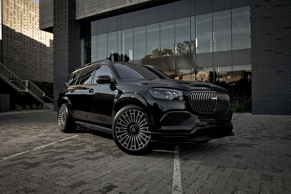 Фото дисков Brixton Forged LX07 Алмазная проточка на Mercedes-Benz GLS (X167)