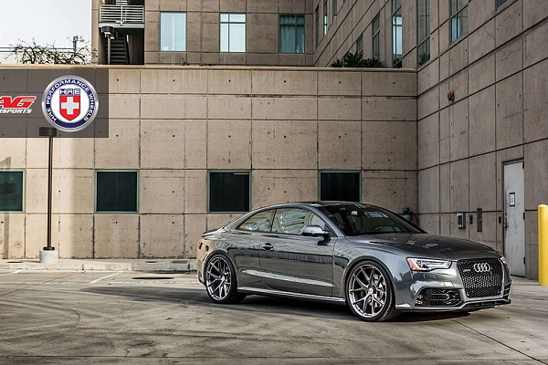 Фото дисков HRE P101 Сатиновый тонированный лак на Audi A/S/RS 5 (8T)