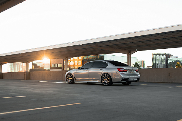 Фото дисков Asanti ESQUIRE Глянцевый графит на BMW 7 (G11/G12)