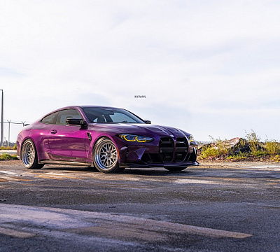 Фото дисков Strasse Wheels SV10M Track на BMW 4/M4 (G22/G82)