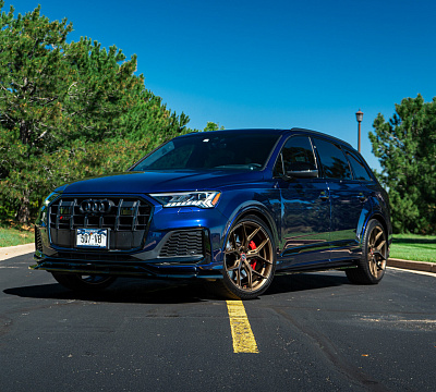 Фото дисков Vossen HF-5 на Audi Q7 (4M)