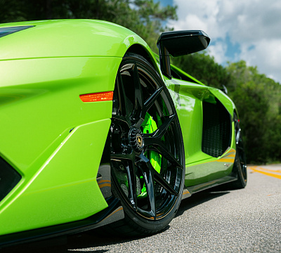 Фото дисков Vossen S21-01 на Lamborghini Aventador