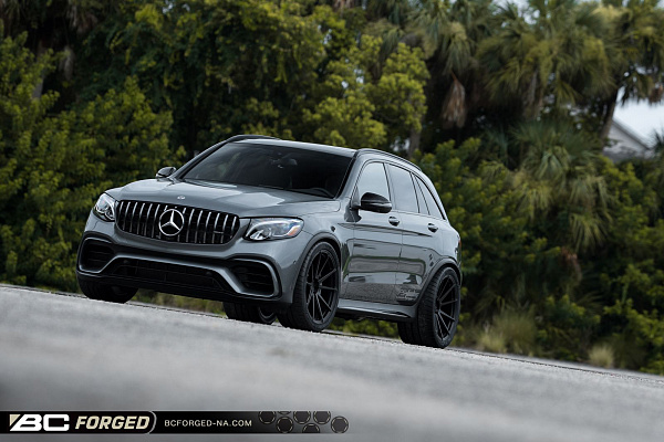 Фото дисков BC Forged EH173 Черный матовый на Mercedes-Benz GLC (X253, C253)
