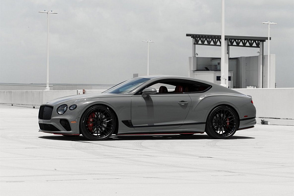 Фото дисков Anrky AN10 Черный глянец на Bentley Continental GT III