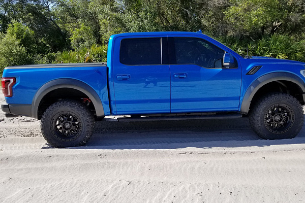 Фото дисков Black Rhino KELSO Черный сатин на Ford F-150 XIII
