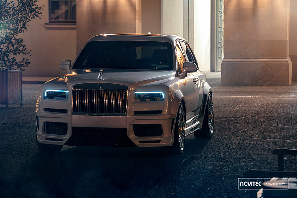 Фото дисков NOVITEC SP2 Глянцевый лак на Rolls-Royce Cullinan