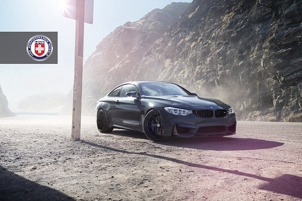 Фото дисков HRE P101 Черный сатин на BMW 4/M4 (F32/F82)