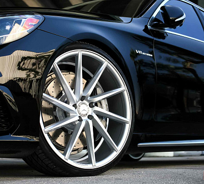 Фото дисков Vossen CVT на Mercedes-Benz S-Class (W222, C217)