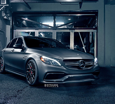 Фото дисков Strasse Wheels SM7T Deep Concave на Mercedes-Benz C-Class (W205)