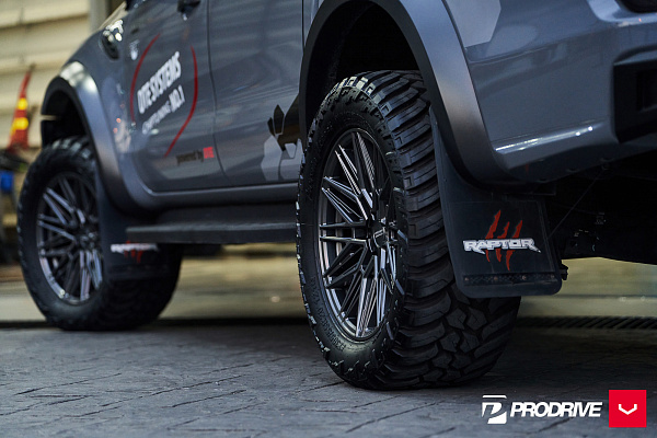 Фото дисков Vossen HF6-5 Сатиновый графит на Ford Ranger T6