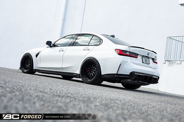 Фото дисков BC Forged LE81 // MLE81 Черный матовый на BMW 3/M3 (G2x/G80)