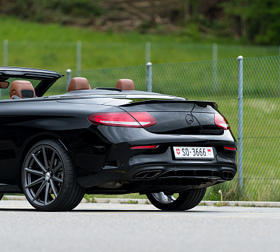 Фото дисков Vossen VFS-10 на Mercedes-Benz C-Class (W205)