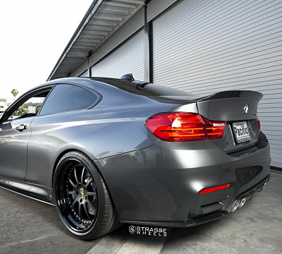 Фото дисков Strasse Wheels R10 Performance на BMW 4/M4 (F32/F82)