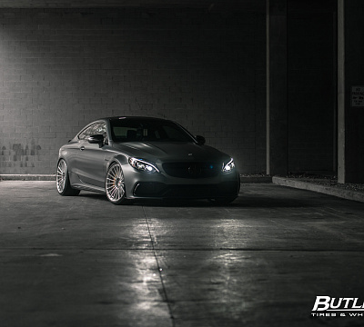 Фото дисков Vossen S17-04 на Mercedes-Benz C-Class (W205)