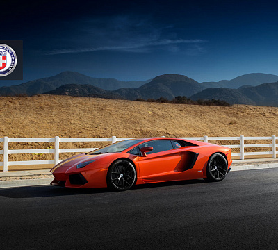 Фото дисков HRE P101 на Lamborghini Aventador