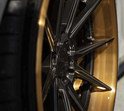 Фото дисков Strasse Wheels SV10 Deep Concave FS на Porsche 911 VII