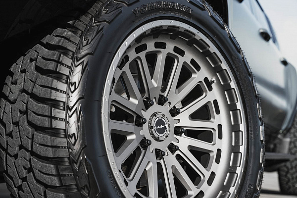 Фото дисков Brixton Forged BX03-M Матовый графит на GMC Hummer EV