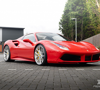 Фото дисков NOVITEC NF11 на Ferrari 488