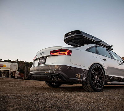 Фото дисков HRE FF01 на Audi A/RS 6 (C7)