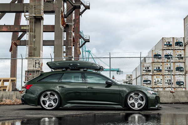 Фото дисков Brixton Forged TR06 Серебро на Audi A/RS 6 (C8)