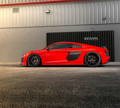 Фото дисков Strasse Wheels SV1 Deep Concave Monoblock на Audi R8 (4S)