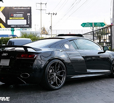 Фото дисков HRE P201 на Audi R8 (Typ 42)