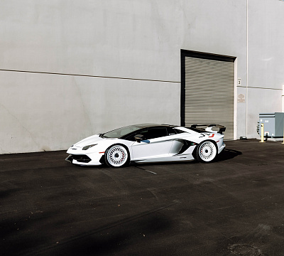 Фото дисков HRE 501 на Lamborghini Aventador