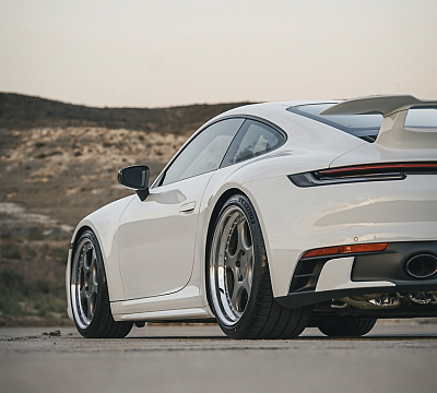 Фото дисков Rotiform CUP на Porsche 911 VIII