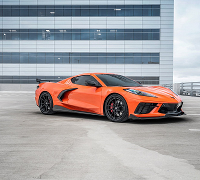 Фото дисков Anrky AN33 на Chevrolet Corvette C8
