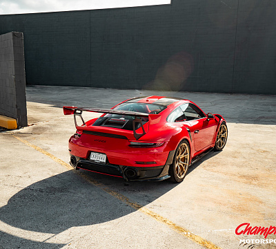 Фото дисков Vossen RS74 на Porsche 911 VII
