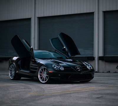 Фото дисков Anrky AN18 на Mercedes-Benz SLR McLaren