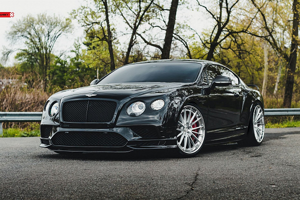 Фото дисков Anrky AN39 Глянцевый лак на Bentley Continental GT II
