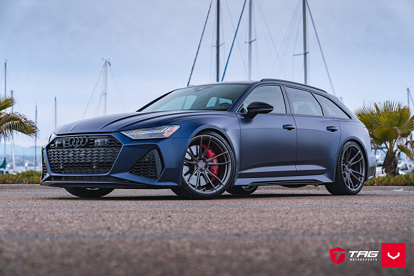 Фото дисков Vossen S17-06 Глянцевый темный лак на Audi A/RS 6 (C8)