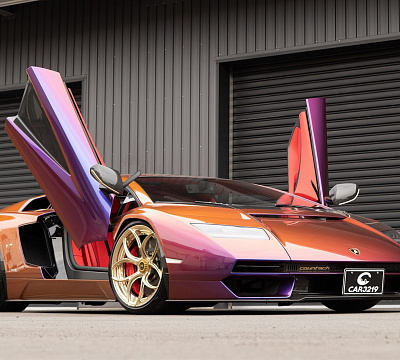 Фото дисков Anrky S2-X0 на Lamborghini Countach