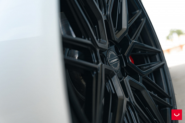 Фото дисков Vossen HF-7 Черный сатин на Toyota Supra A90