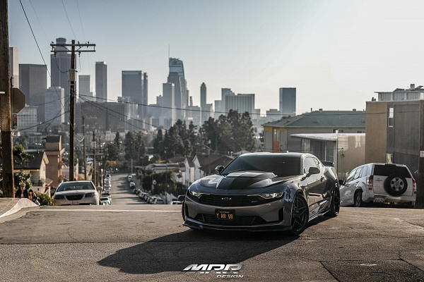 Фото дисков MRR M755 Черный глянец на Chevrolet Camaro VI