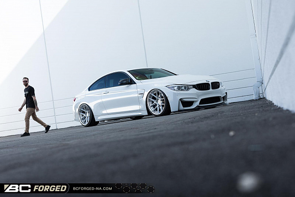 Фото дисков BC Forged HCA381 Глянцевый лак на BMW 4/M4 (F32/F82)