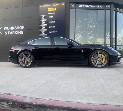 Фото дисков CEC C884 на Porsche Panamera II
